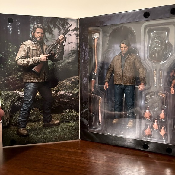 NECA 2022 The Last of Us Part II Ultimate Joel and Ellie 2-Pack Figure Box Set - Picture 5 of 8